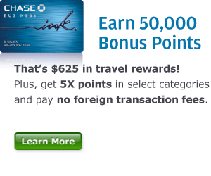 Earn 50,000 Bonus Points. That's 625 dollars in travel rewards! Plus, get 5x points in select categories and pay no foreign transaction fees. Learn More. Opens in new window.
