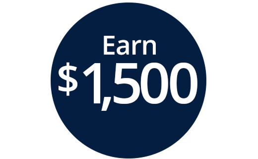 Earn $1,500