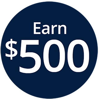 Earn $500