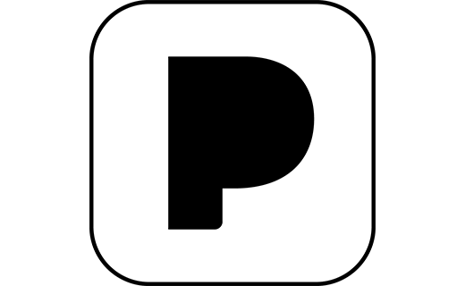 Pandora logo links to Pandora