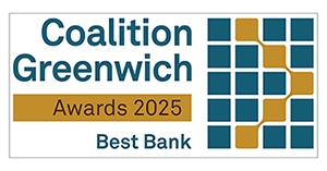 Premio al Mejor Banco Coalition Greenwich Awards 2025