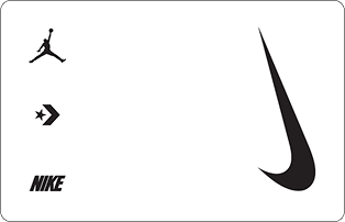 Gift Cards - Nike Air Jordan, Converse, Nike, Nike swoosh