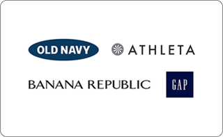 Gift Cards - Old Navy, Athleta, Banana Republic, GAP