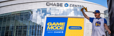 Game Mode; Presented by Chase and the Chase Octagon symbol. Play games and win prizes now.