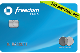 Freedom Flex credit card No Annual Fee