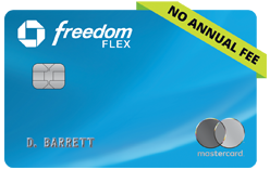 Freedom Flex Card with No Annual Fee