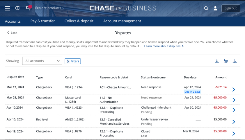 Step two example screenshot