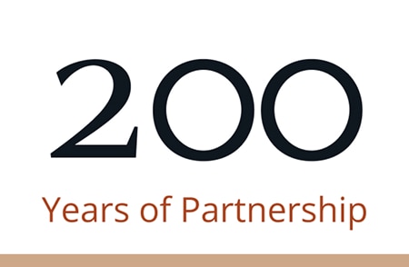 200 years of partnership