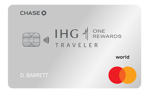 Contactless IHG One Rewards Traveler Card