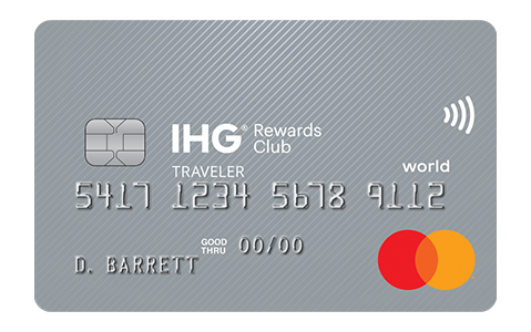 Contactless IHG Rewards Club Traveler Card