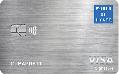 WORLD OF HYATT Visa Signature Contactless Credit Card