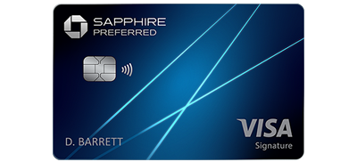 Sapphire Preferred VISA Infinite credit card