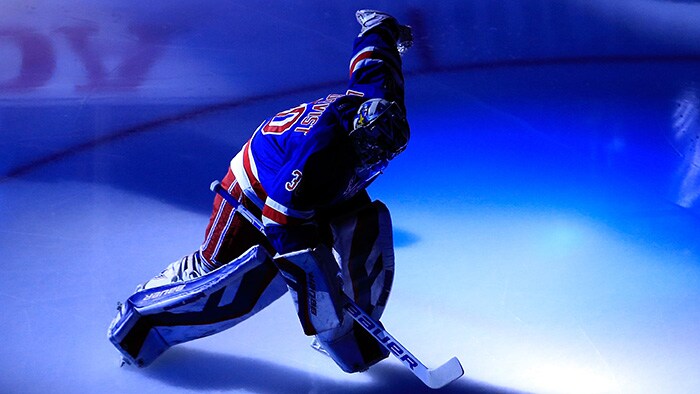 Henrik Lundqvist Henrik Lundqvist on ice