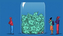 Why millennials are more financially aware than you think illustration of savings in a jar