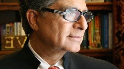 Deepak Chopra, on why financial health is part of wellness head shot of Deepak Chopra