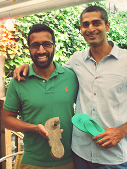 Prem Thomas and Joe Choorapuzha Prem Thomas and Joe Choorapuzha