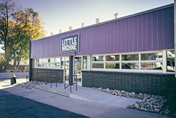 Little Machine outside Little Machine outside