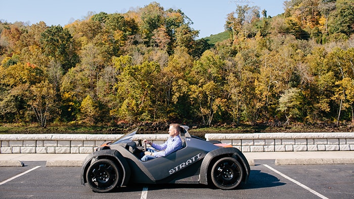 American South Food Editorial 3D printed car