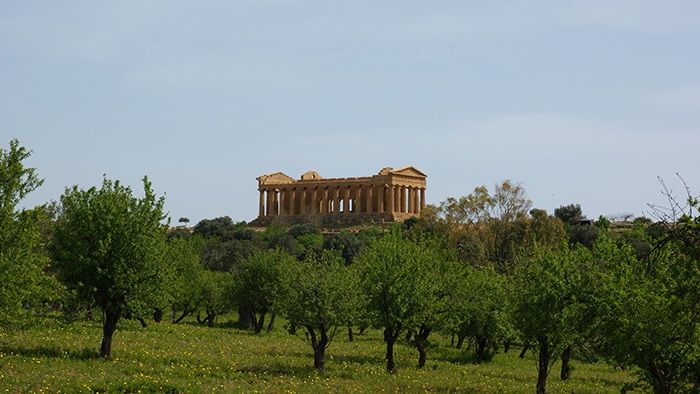 Ancient evenings Valley of the Temples