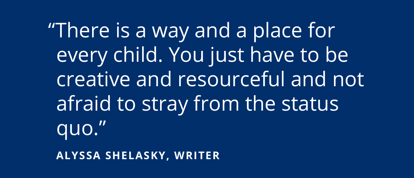 What it's like to be a single mom by choice text quotes from Alyssa Shelasky, Writer