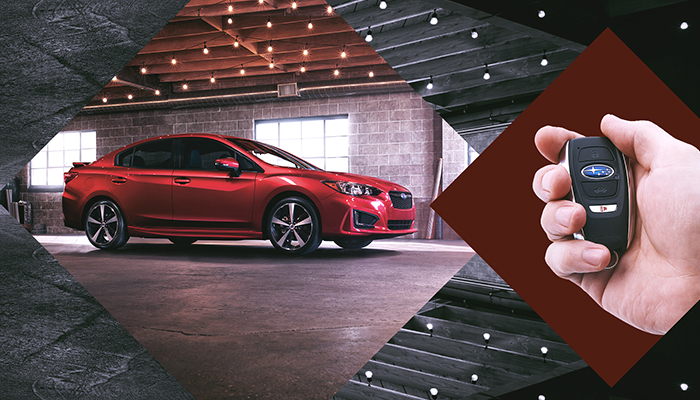 Five High-Tech Add Ons Subaru car with keyless entry