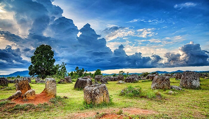 Travel is Changing- Laos scenic view of Plain of Jars