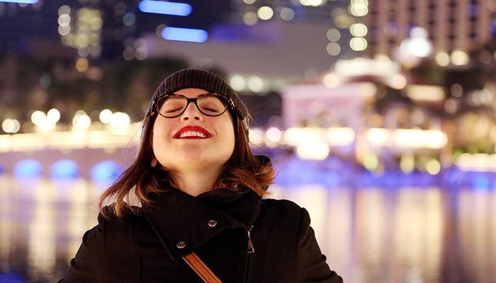 How Las Vegas is Changing to Attract Millennials Woman enjoying
