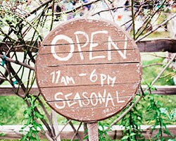 Have a Call to Action Open sign