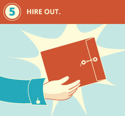 5. Hire out. 5. Hire out.