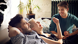Building Credit When You're Just Getting Started Three people laughing