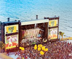 The Hangout Music Festival in Gulf Shores, Alabama Music festival at beach