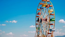 Head to the Boardwalk Image of ferris wheel