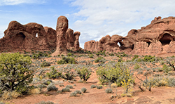 Elephant Rock Image of Utah mountains