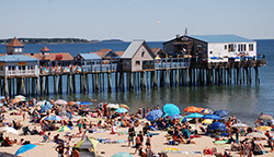 Old Orchard Beach People at Old Orchard Beach