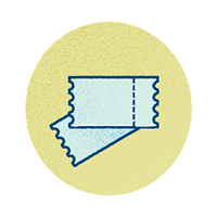 Make the most of home ticket icon