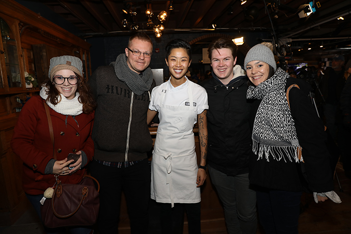 In the kitchen with: Kristen Kish