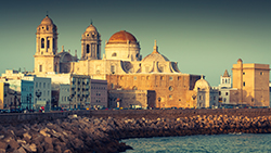 Learn a language abroad Cathedral of Cadiz, Spain