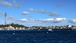 Visit an art town Provincetown, Ma. from the water