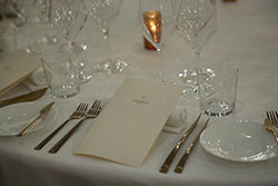 Dining without the fanfare menu on the table