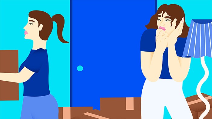 The costs of moving in with a six-week fling