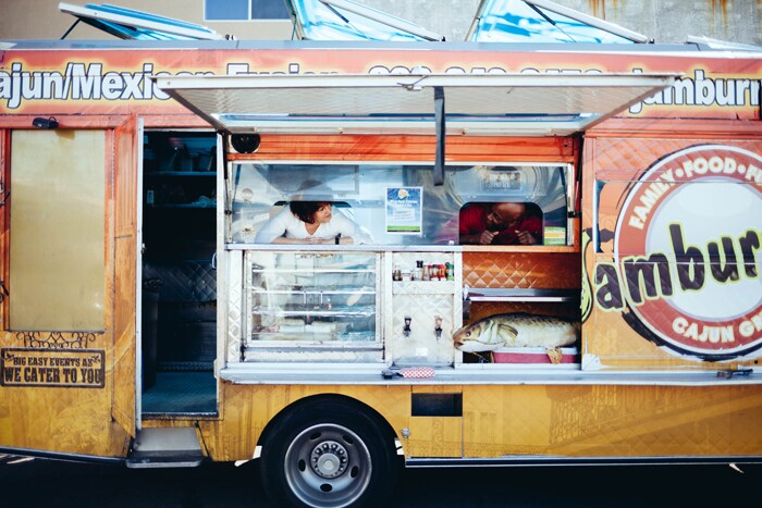 Growing cities through culture image of food truck