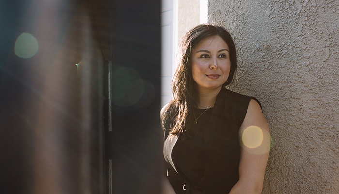 I'm single, by choice—and here's why it's great Image shows Karla Ruiz, the woman featured in this story, standing by her home.