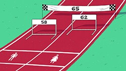 How Americans save for retirement illustation of life expectancy and retirement