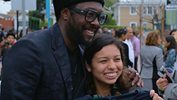 FIRST GENERATION GRADUATES student with will.i.am