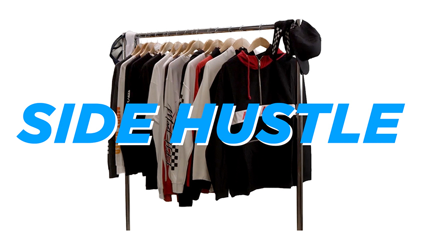 Nick Young hustles to build 'most hated' brand image# 1 A rack of cloths with the title