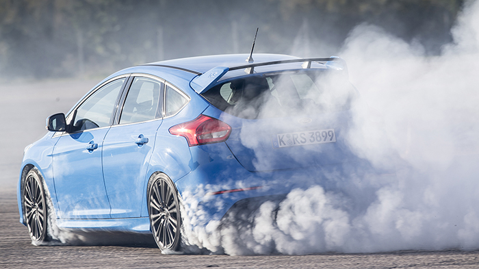 Performance Ford Focus RS Drifting