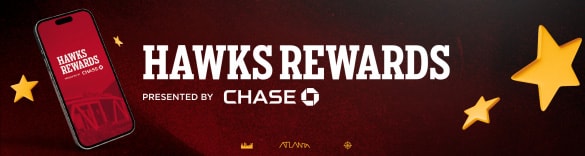 Hawks rewards presented by Chase