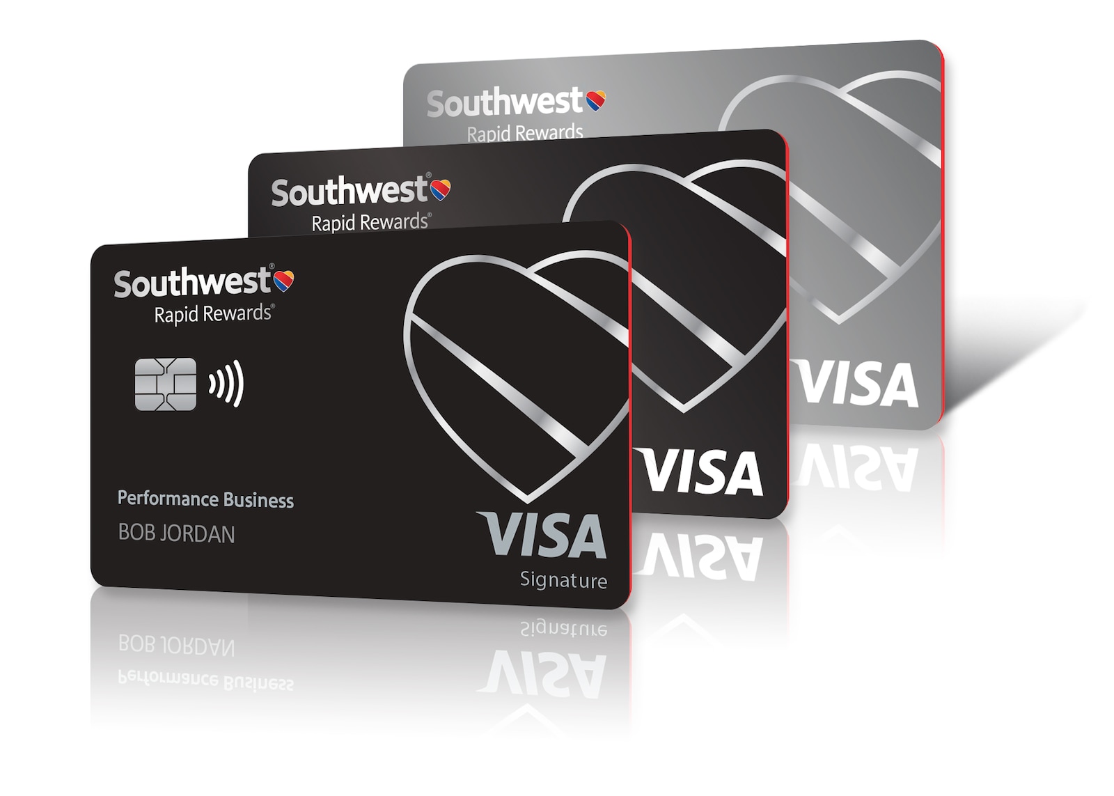 Southwest rapid rewards VISA credit cards
