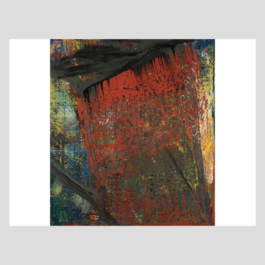 Painting entitled Gudrun, by Gerhard Richter