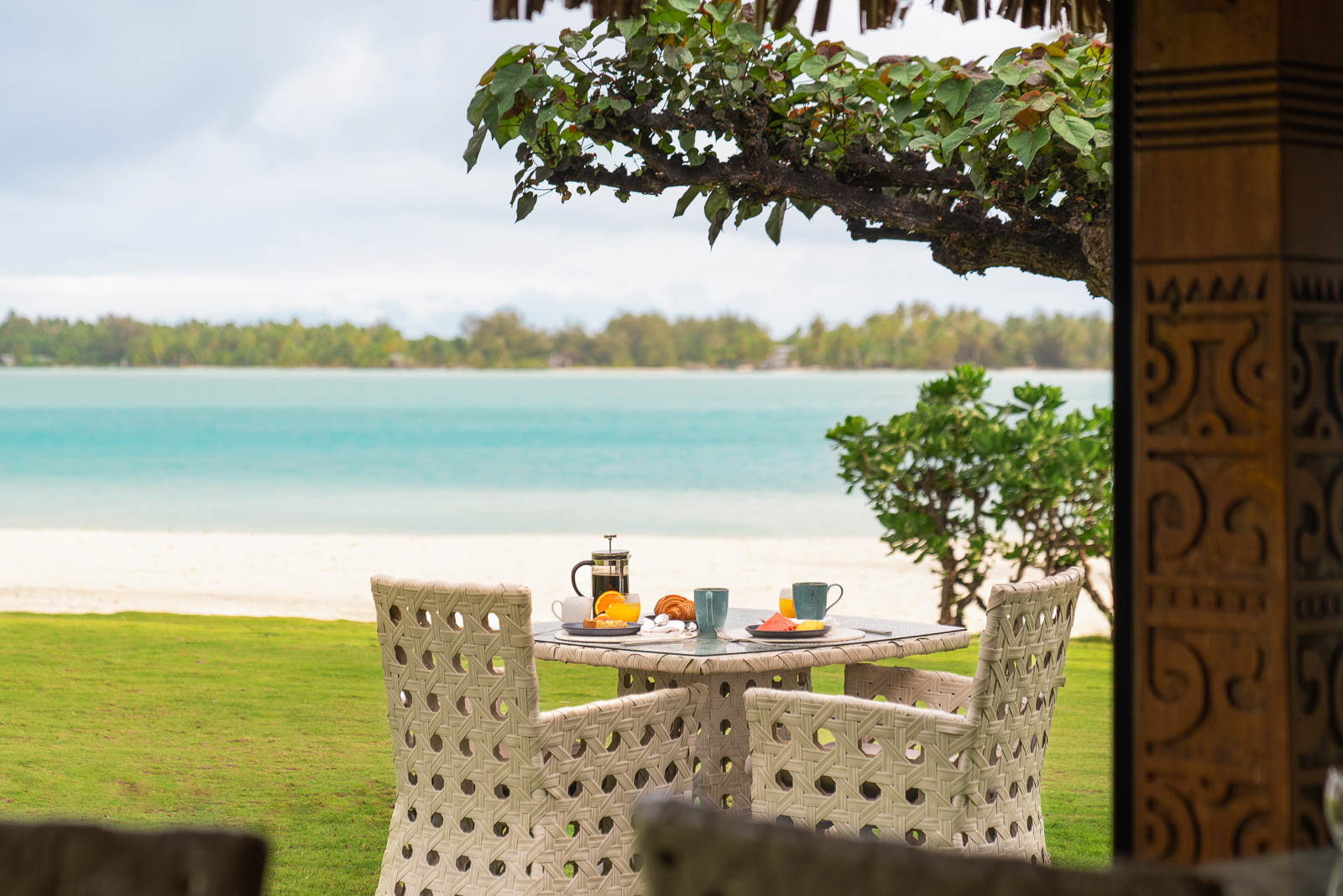 Breakfast table